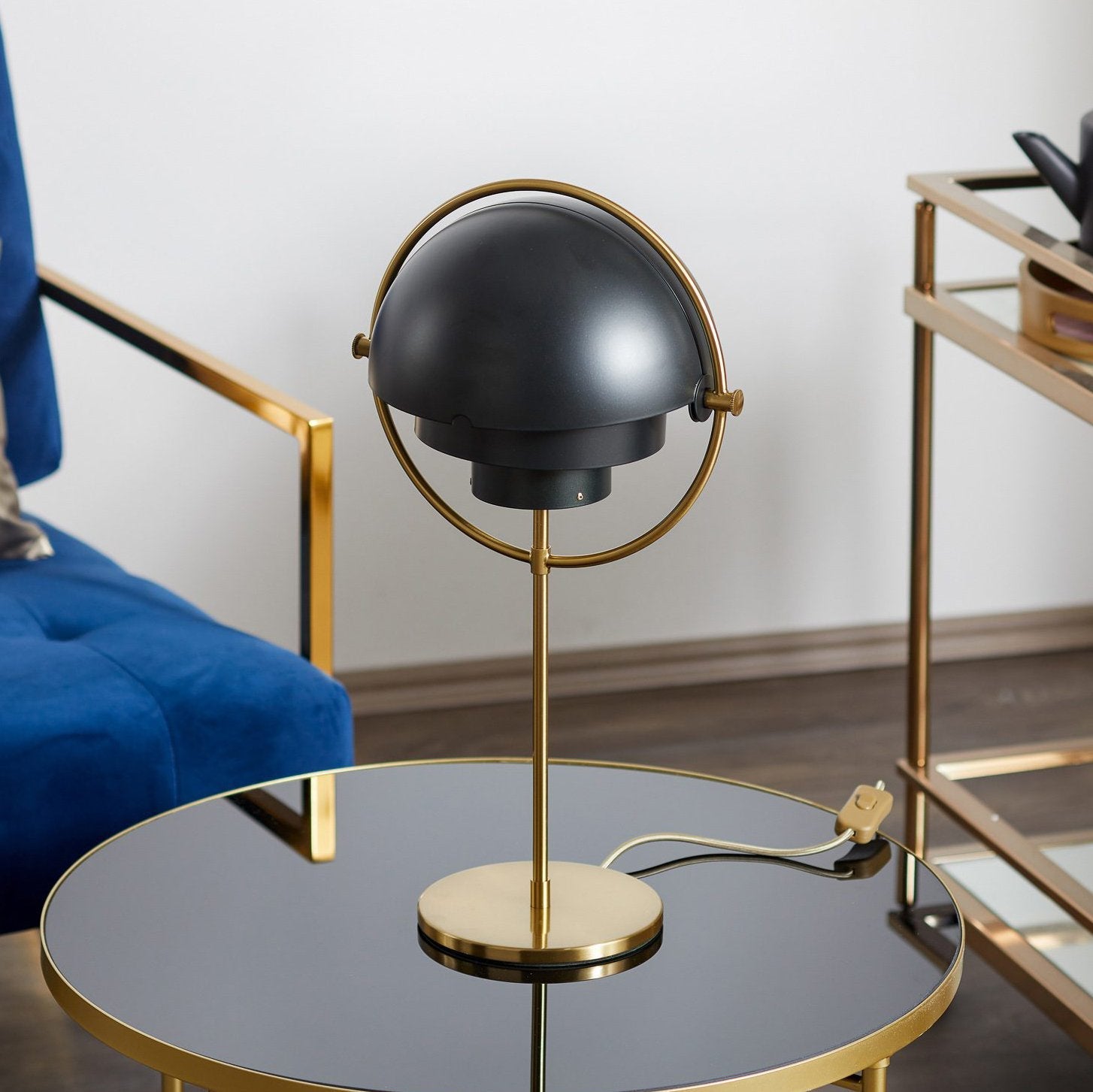 Charles Modern Metal Table Lamp - Blowlighting