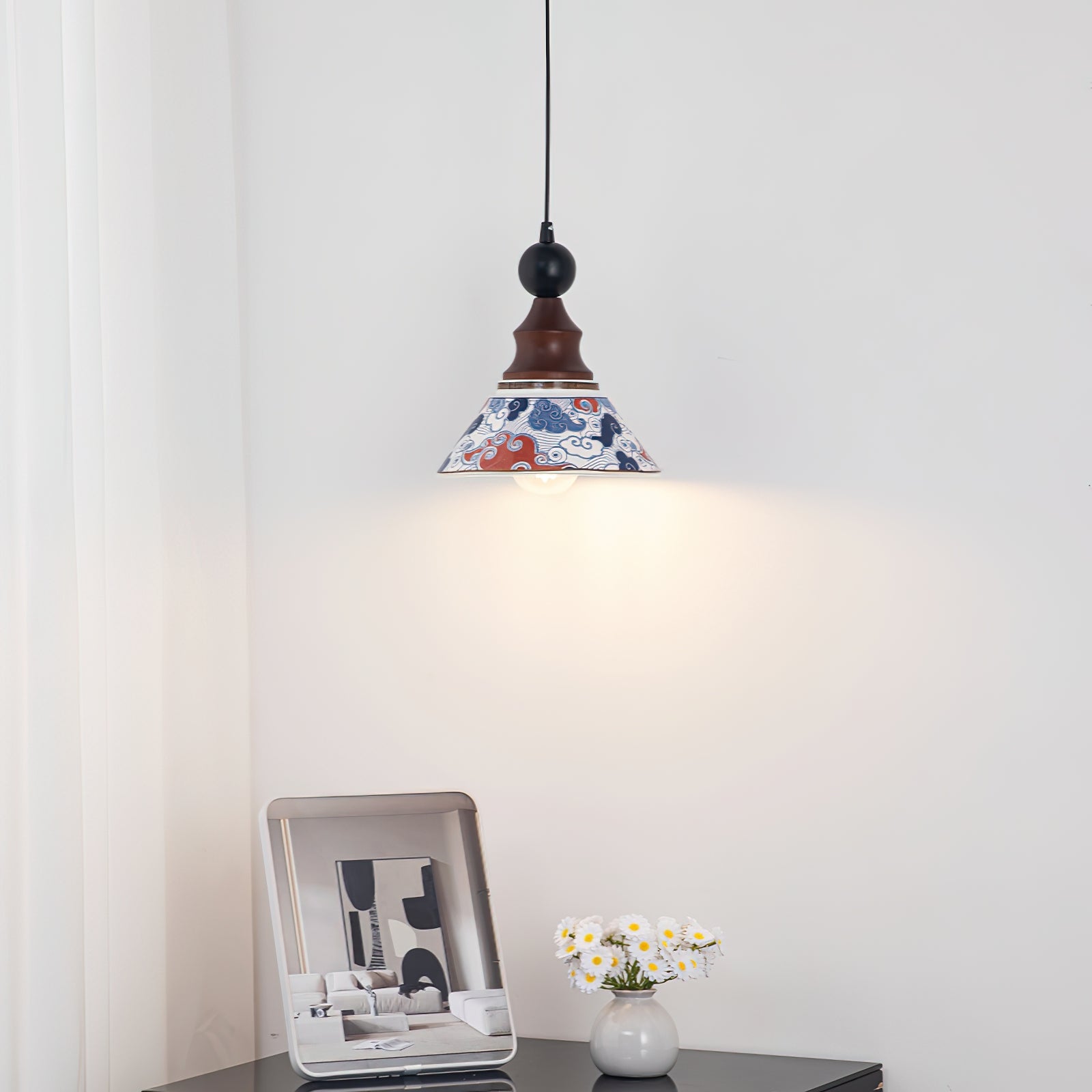 Chyne Elegant Ceramic Pendant Lamp