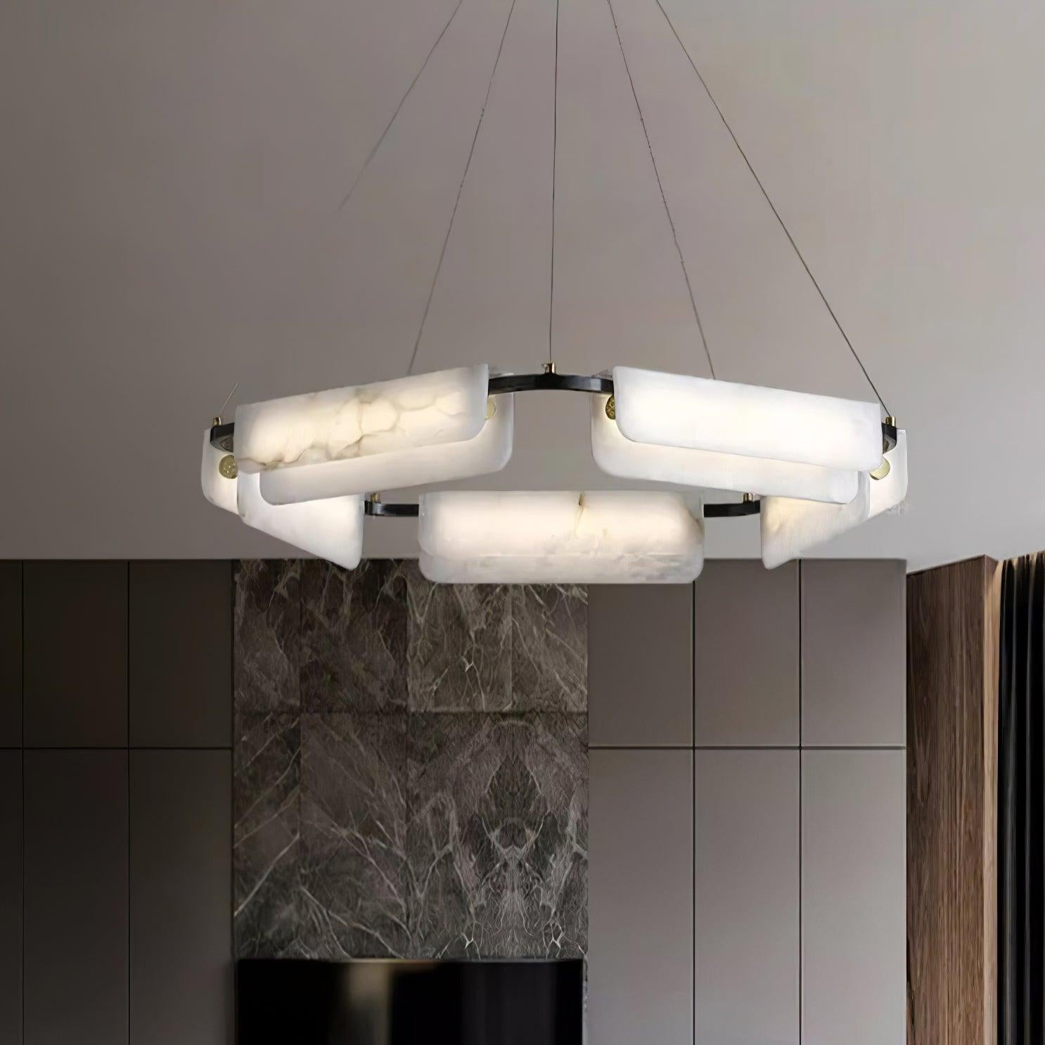 Circona Alabaster Pendant Light - Blowlighting