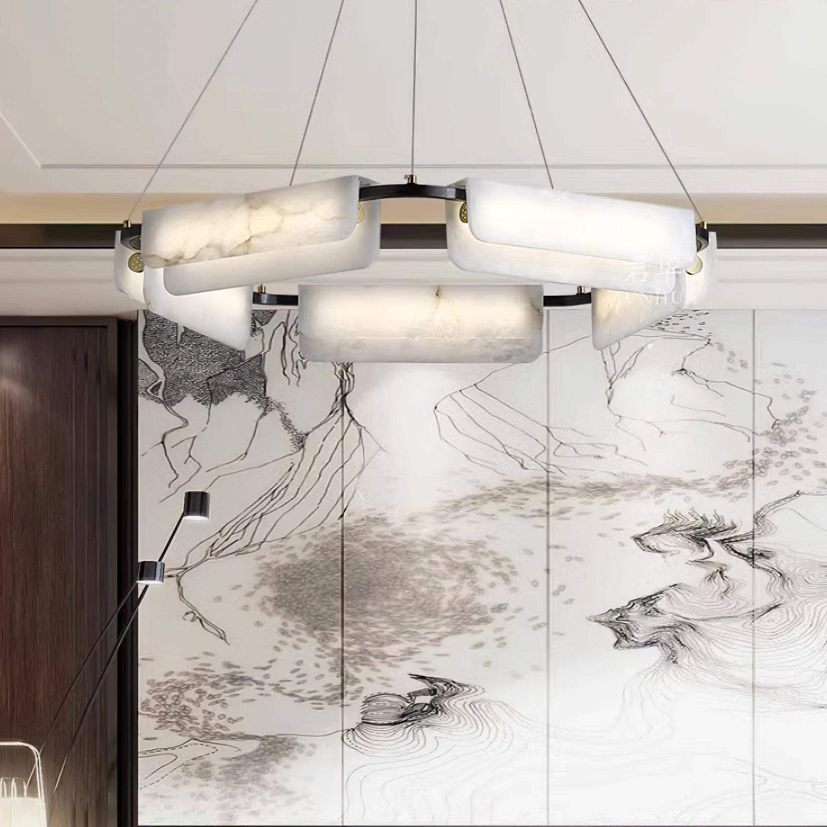 Circona Alabaster Pendant Light - Blowlighting