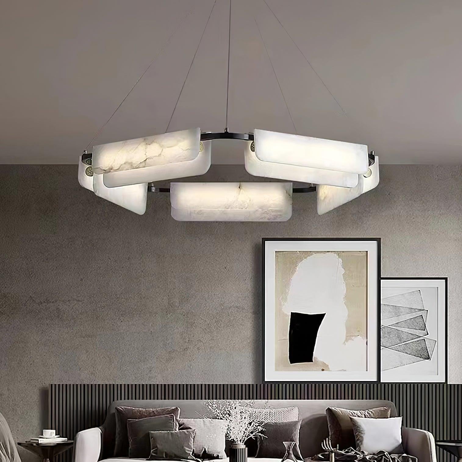 Circona Alabaster Pendant Light - Blowlighting