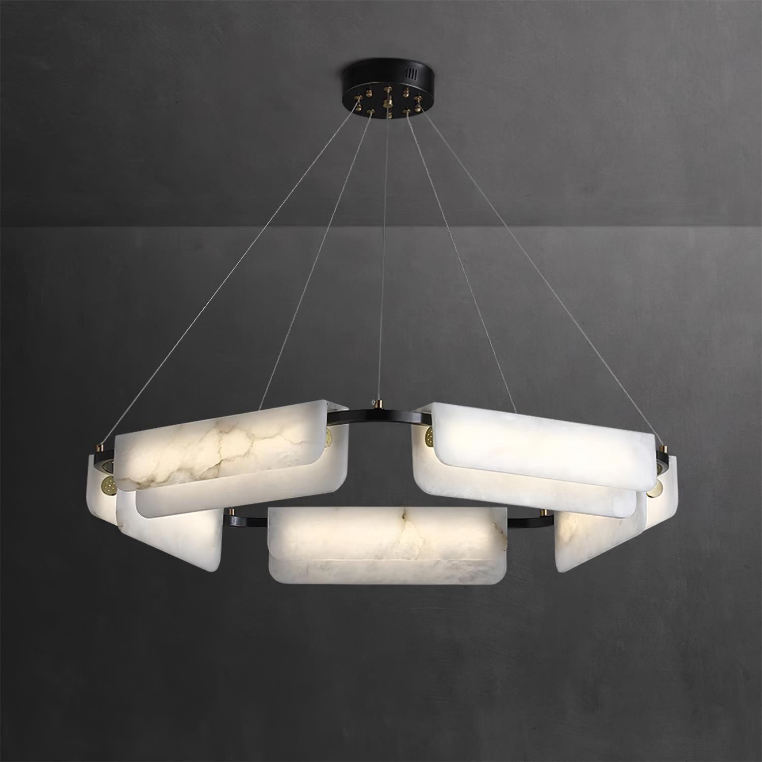 Circona Alabaster Pendant Light - Blowlighting