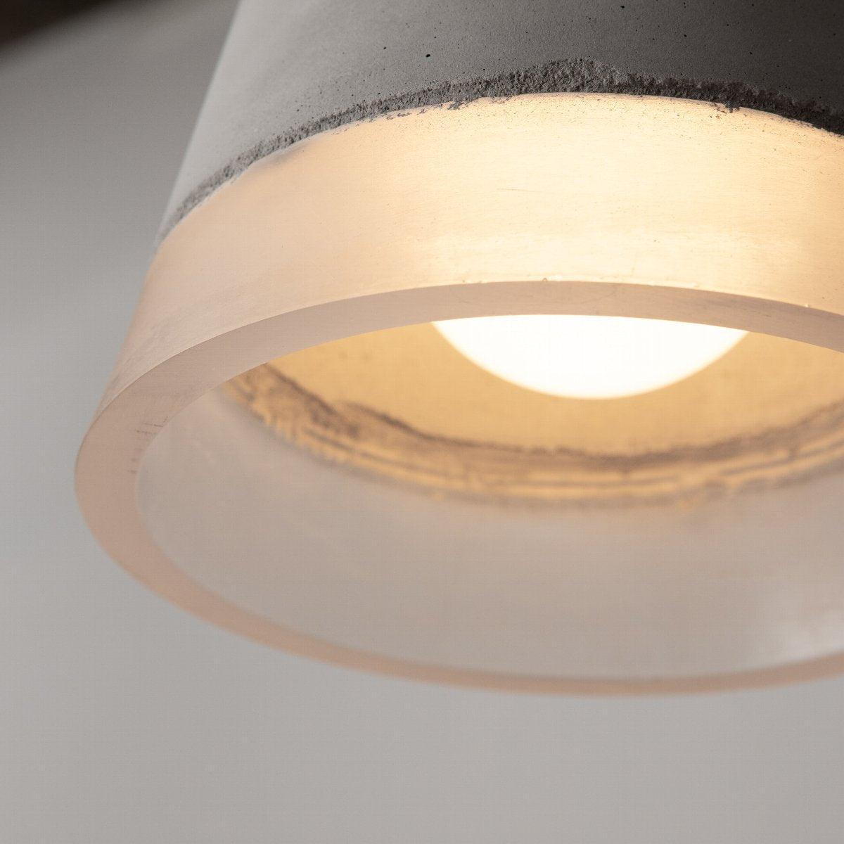 Delia Cement Pendant Light - Blowlighting