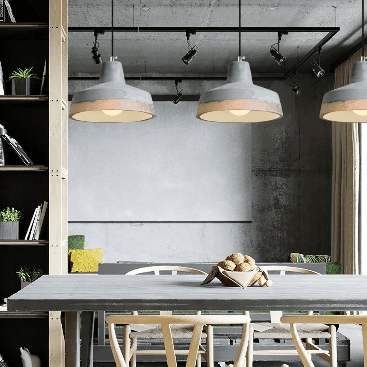 Delia Cement Pendant Light - Blowlighting