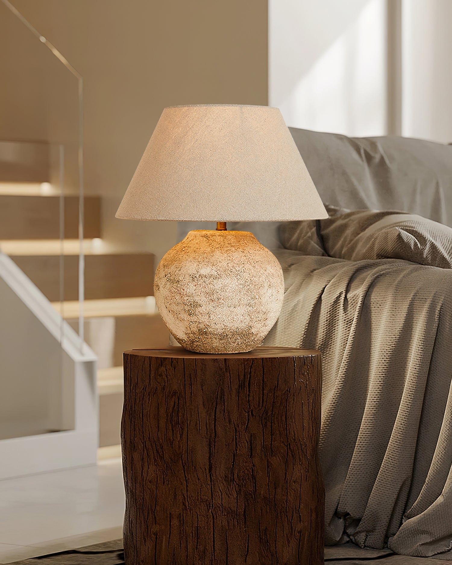 Desert Sand Table Lamp - Blowlighting