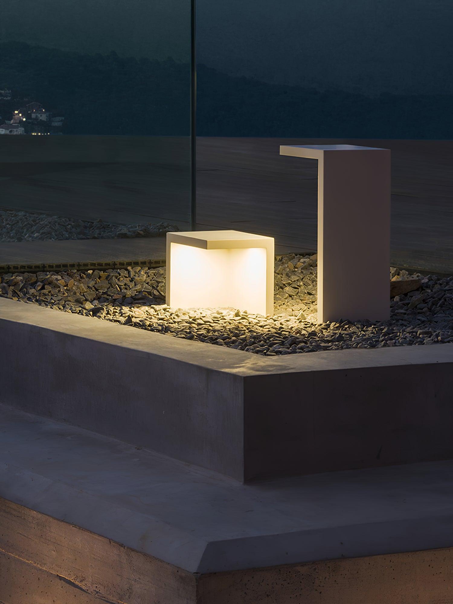 Liam Modern Steel Table Light - Blowlighting