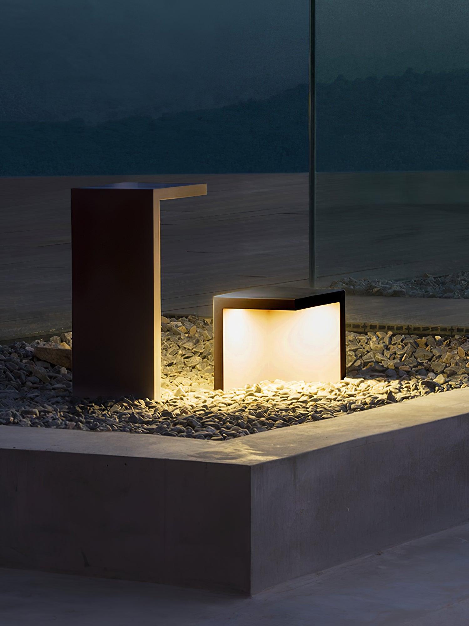 Liam Modern Steel Table Light - Blowlighting