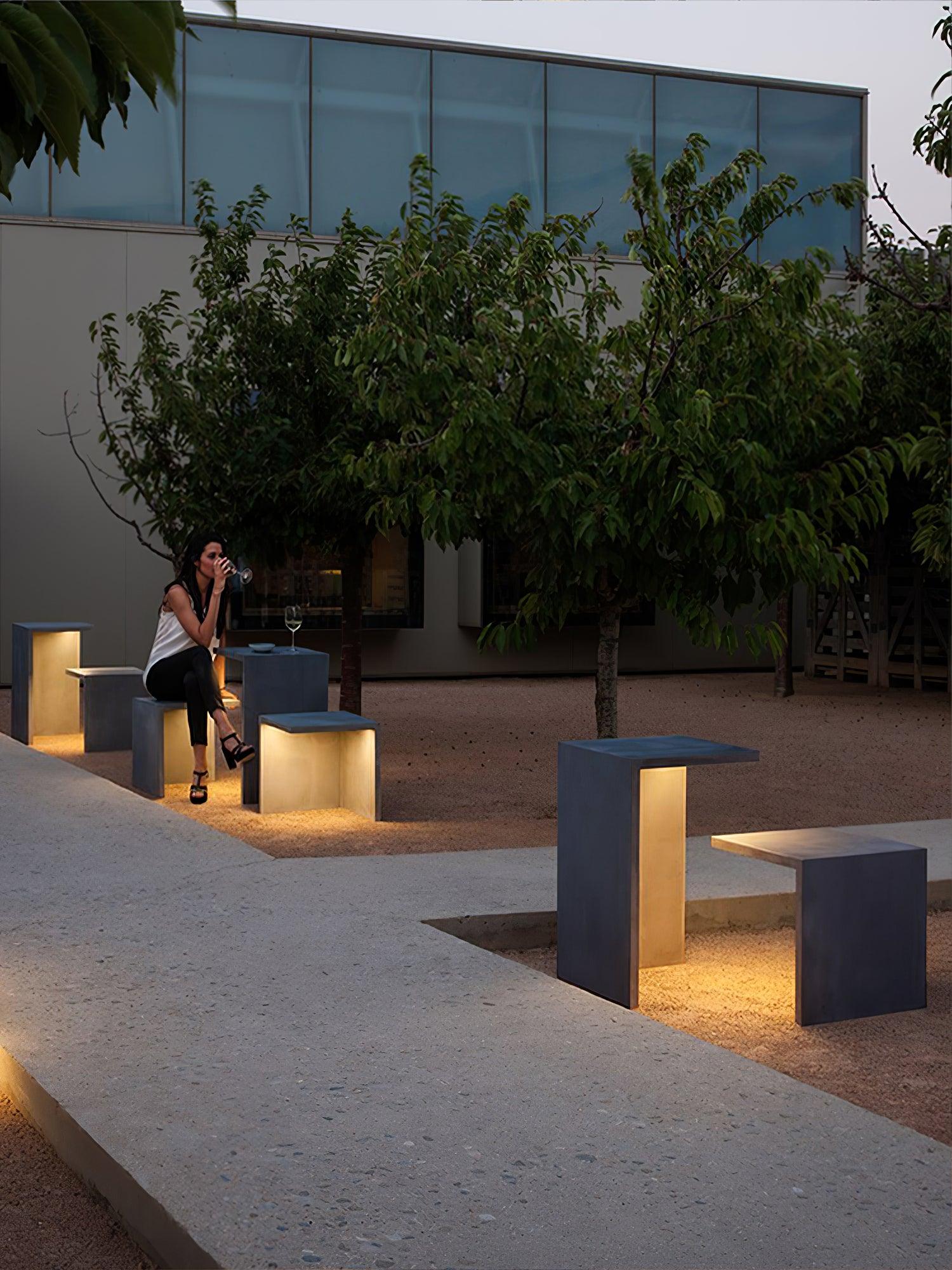 Liam Modern Steel Table Light - Blowlighting