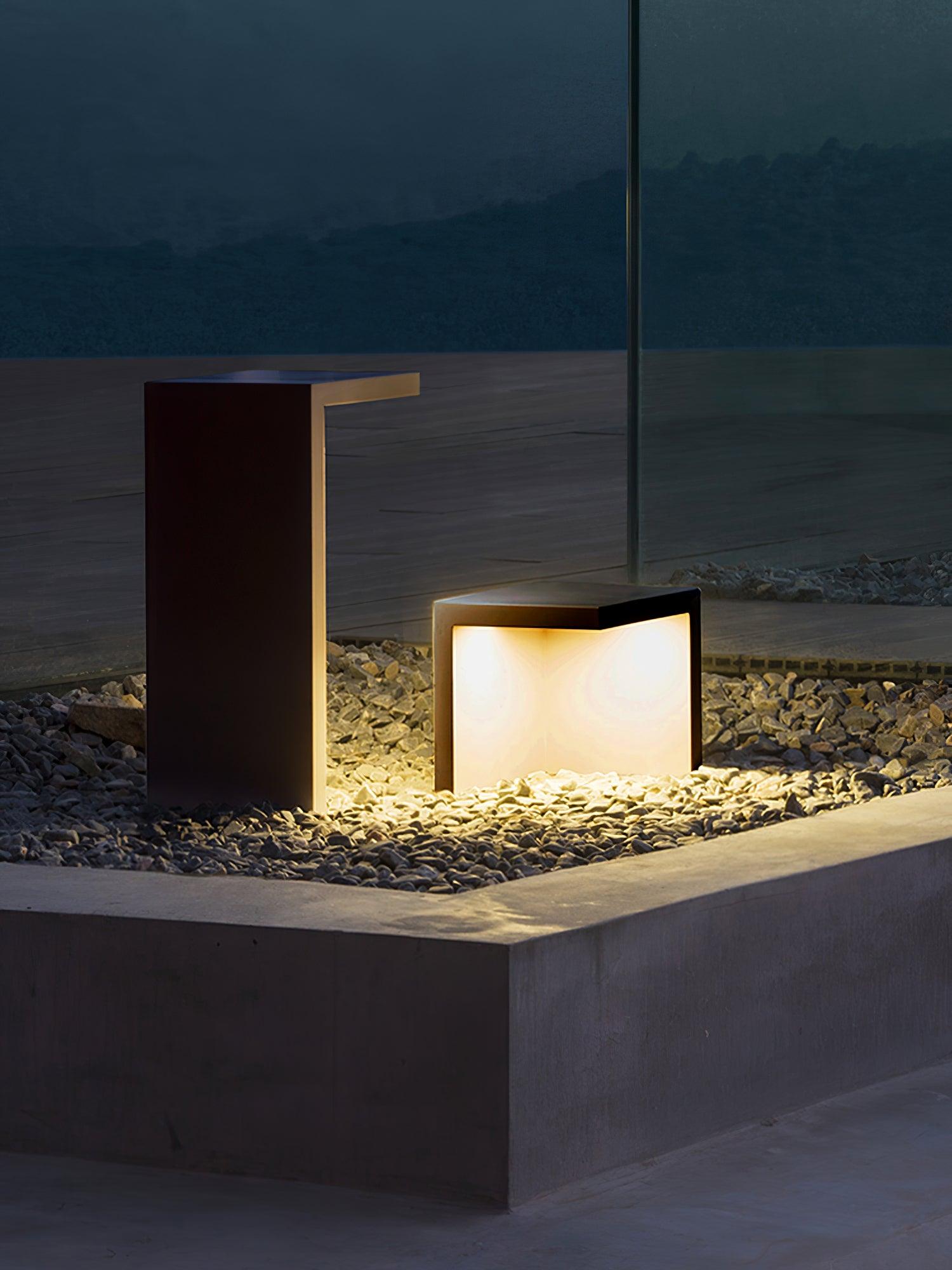 Liam Modern Steel Table Light - Blowlighting