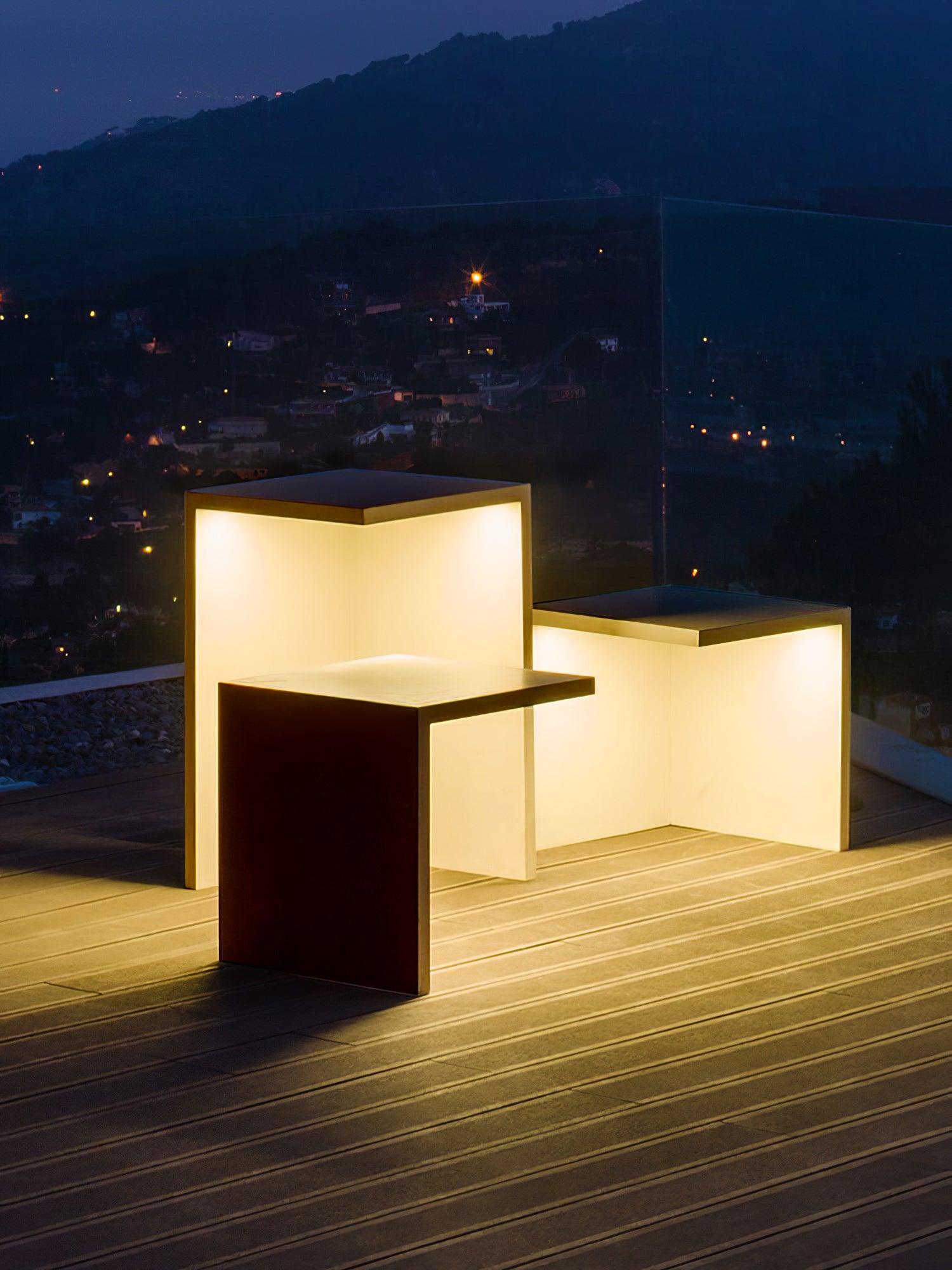 Liam Modern Steel Table Light - Blowlighting