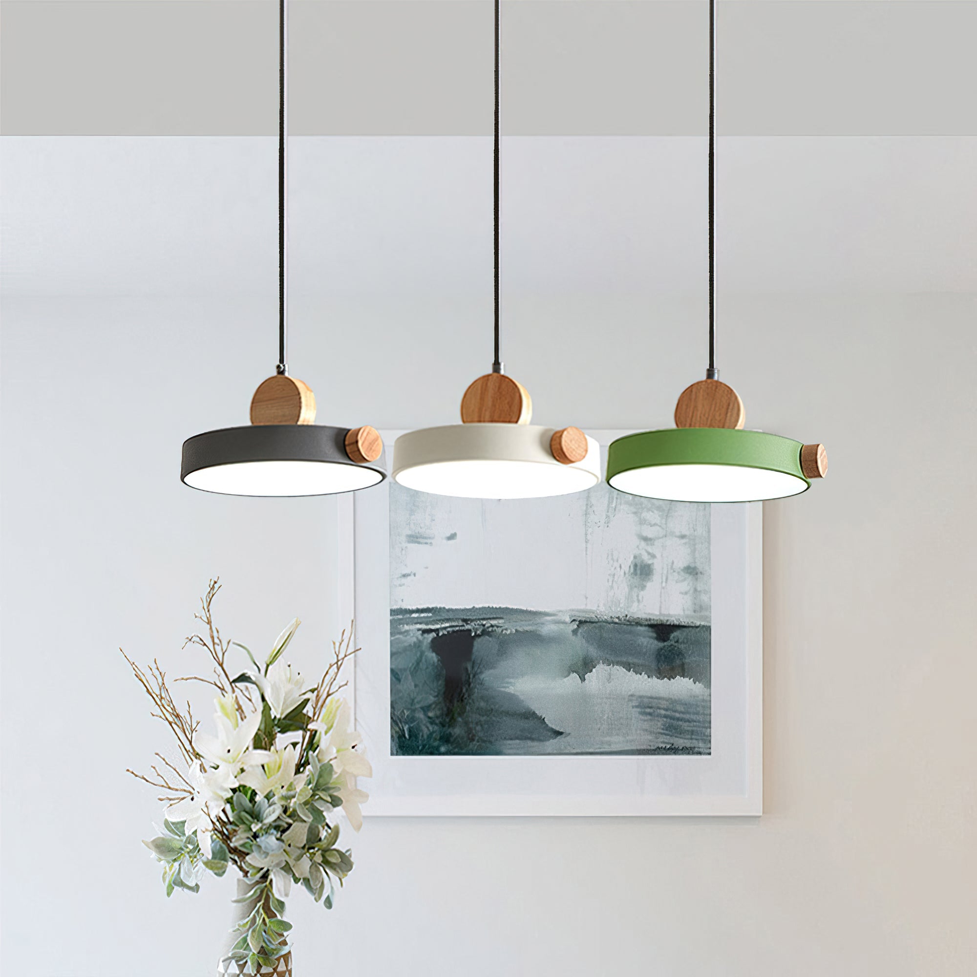 Detroit Modern Metal Pendant Light