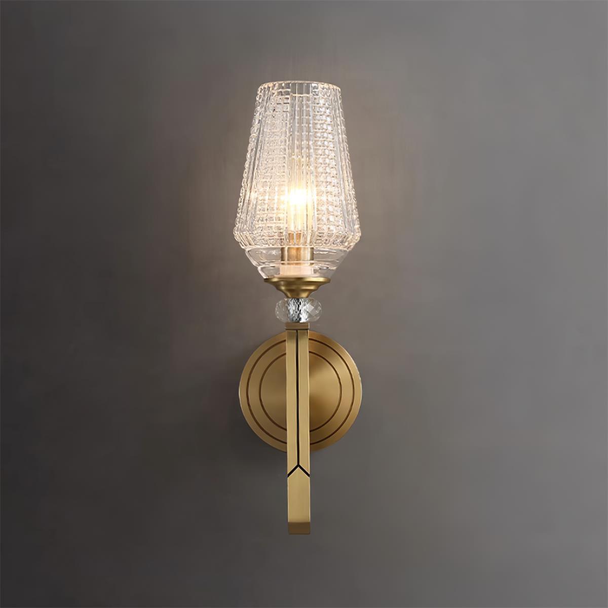 Devora Brass Wall Lamp - Blowlighting