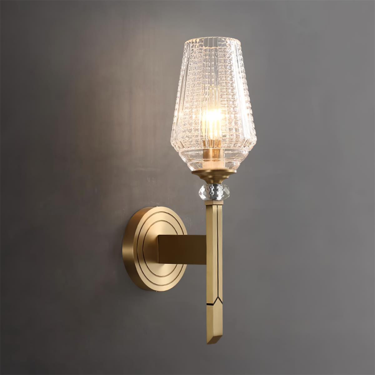 Devora Brass Wall Lamp - Blowlighting