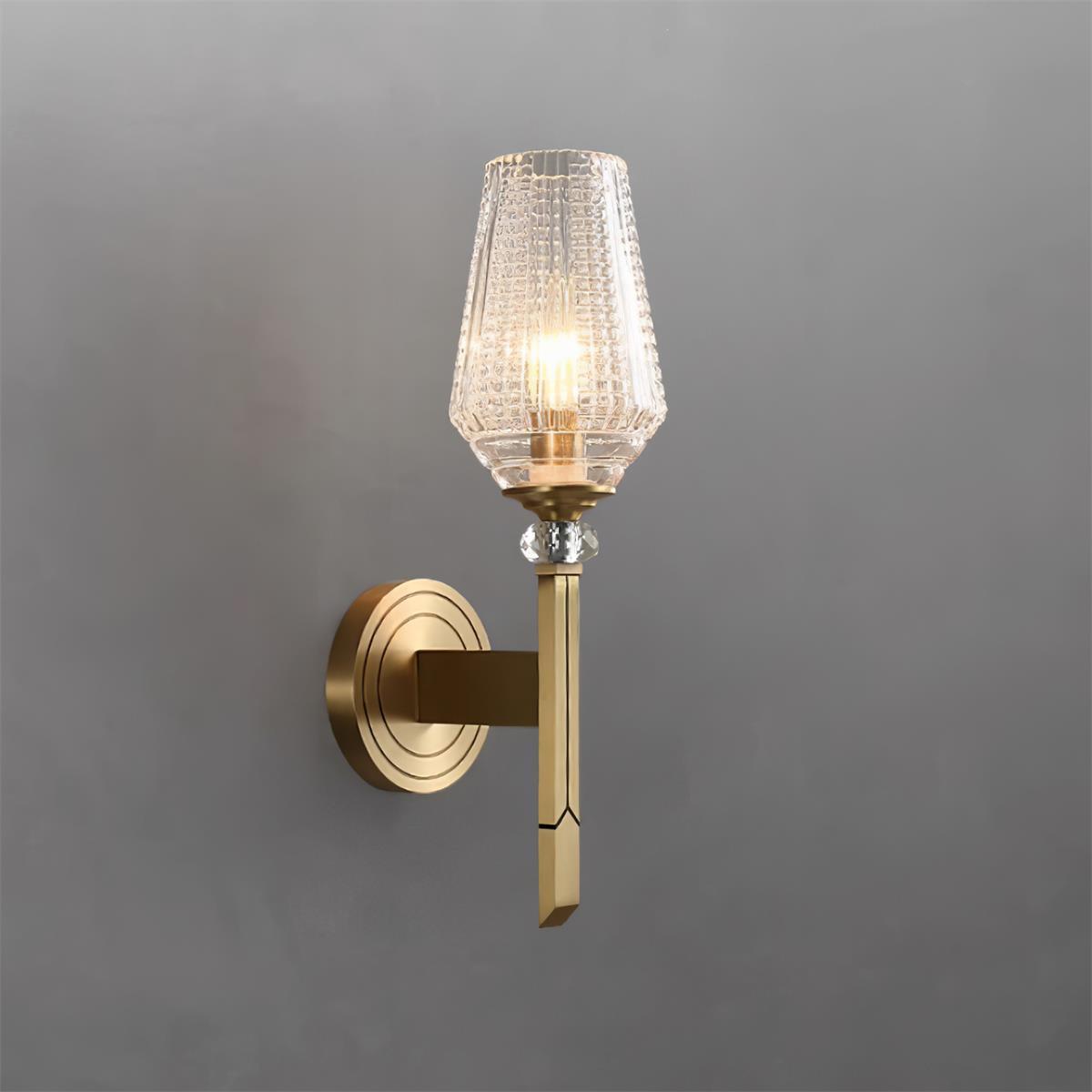 Devora Brass Wall Lamp - Blowlighting