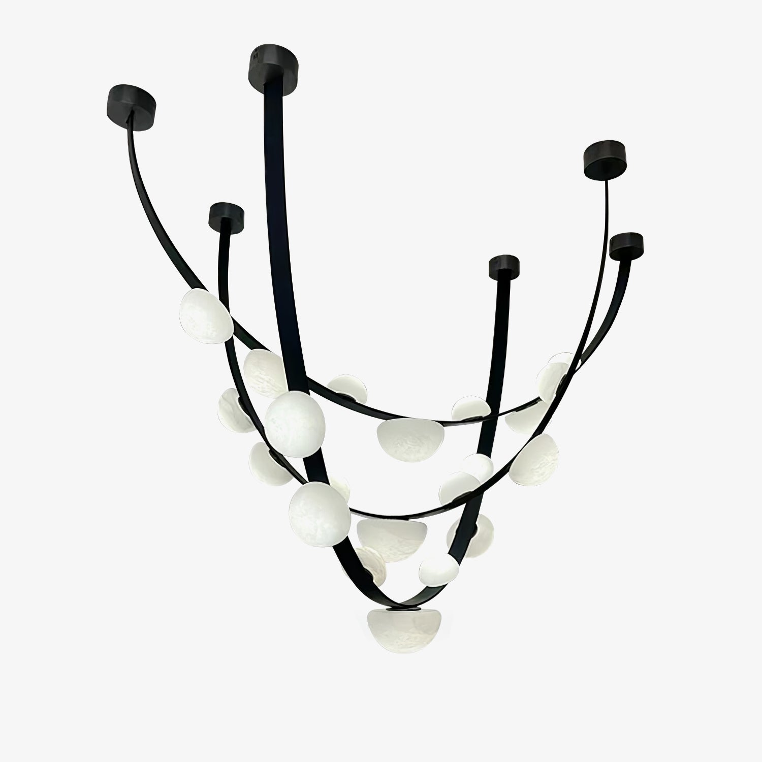 Evcaria Alabaster Chandelier - Blowlighting