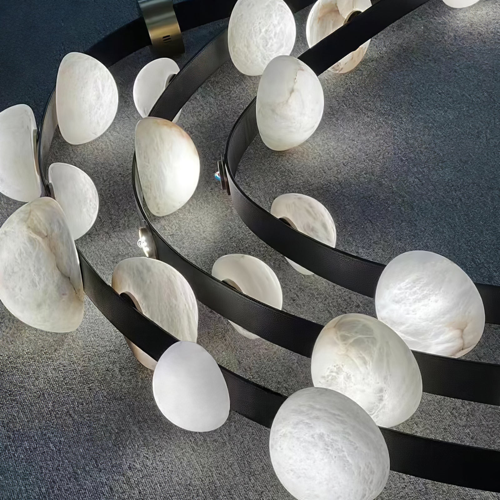 Evcaria Alabaster Chandelier - Blowlighting