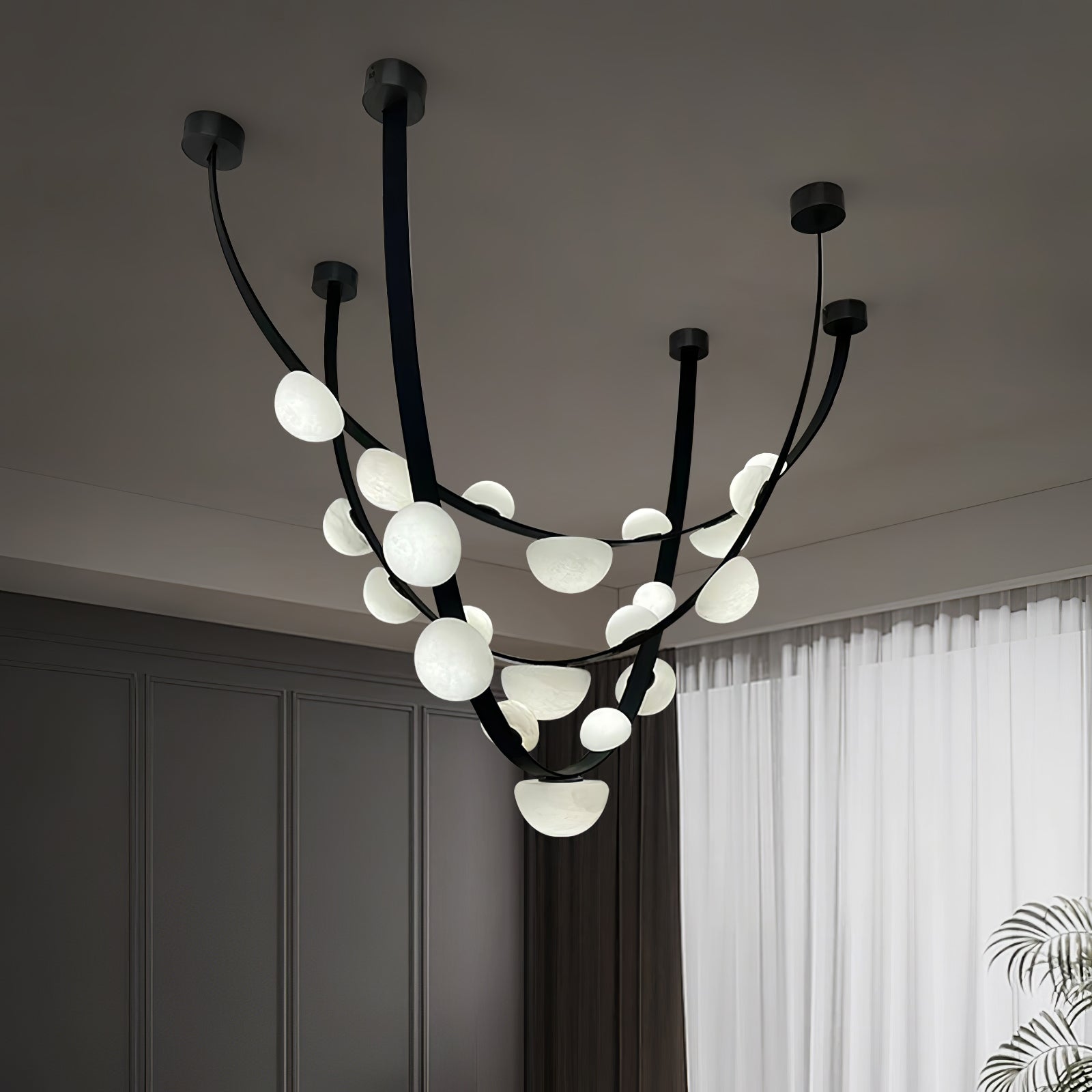 Evcaria Alabaster Chandelier - Blowlighting