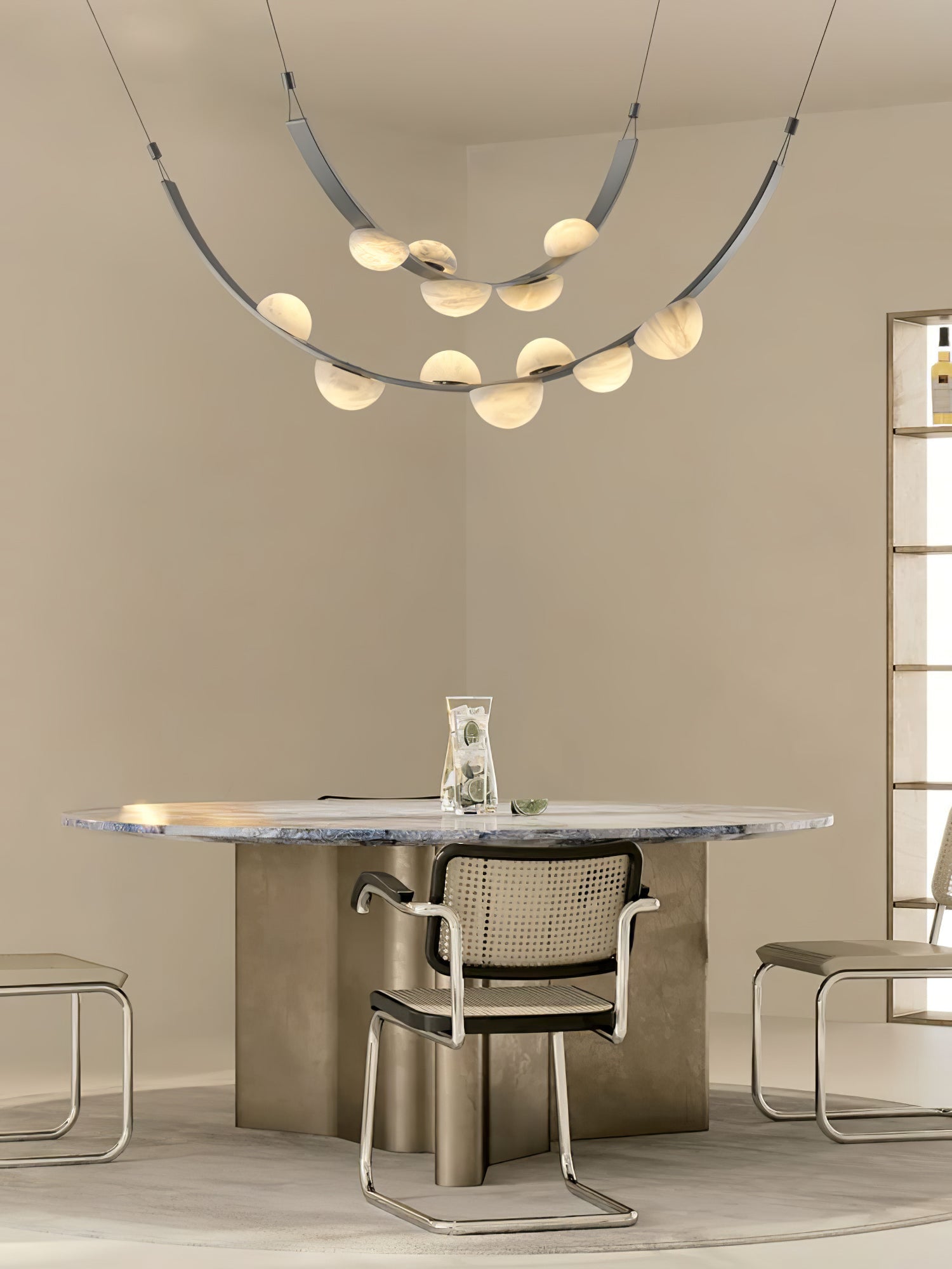 Evcaria Alabaster Chandelier - Blowlighting