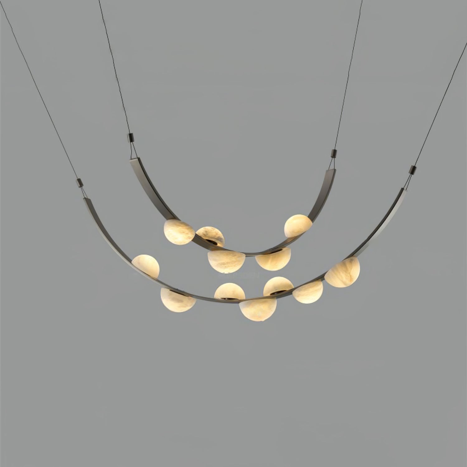 Evcaria Alabaster Chandelier - Blowlighting