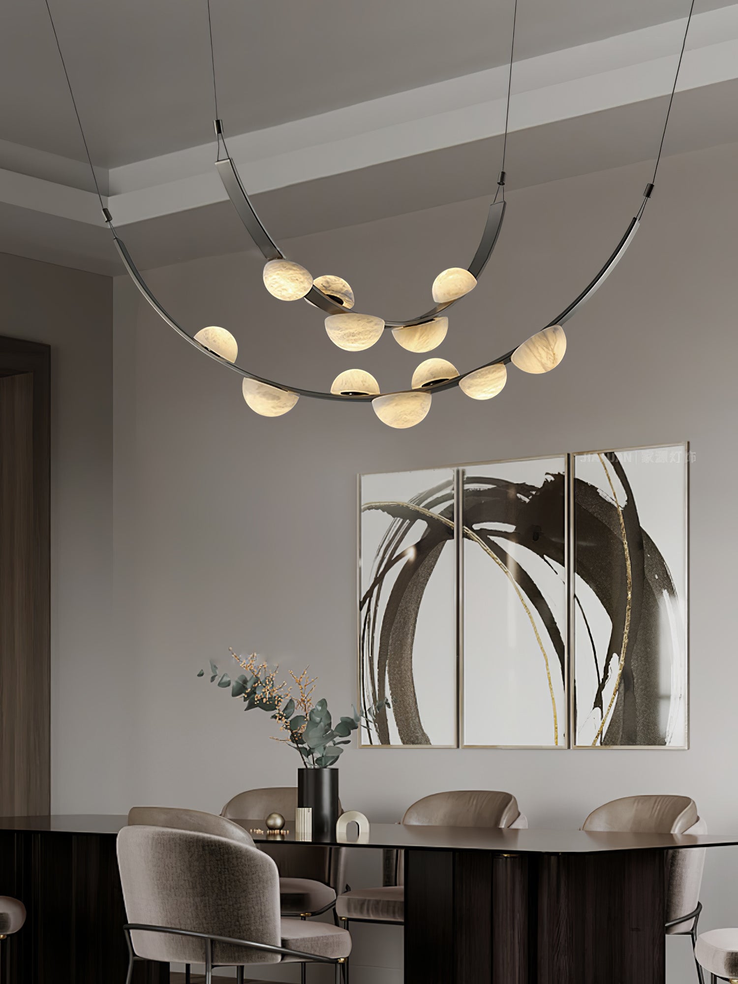 Evcaria Alabaster Chandelier - Blowlighting