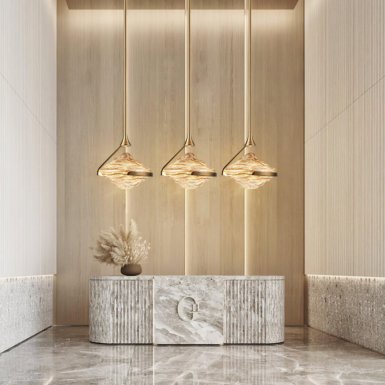 Diamond Crystal Pendant Lamp - Blowlighting