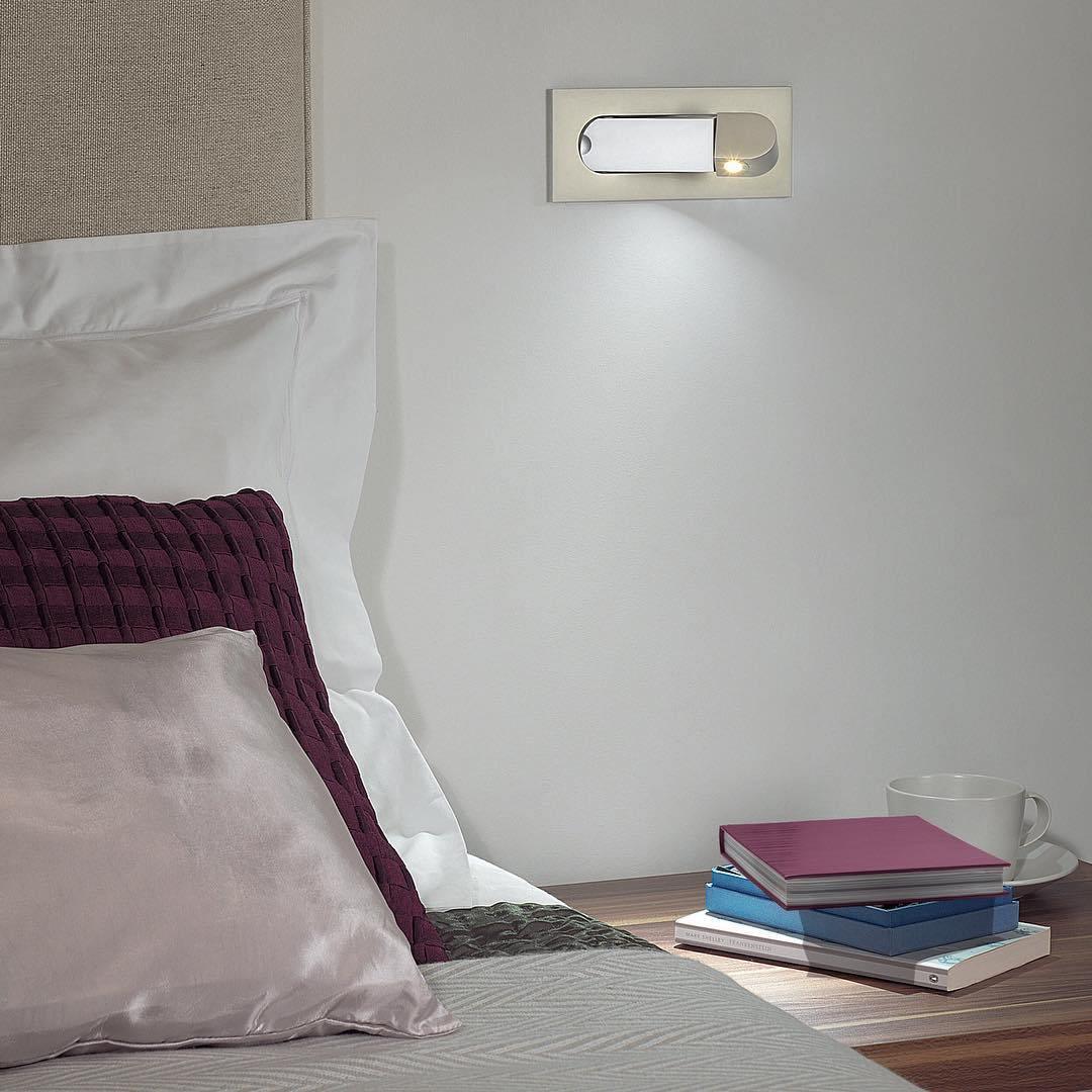 Modern LED Bedside Reading Light - Blowlighting
