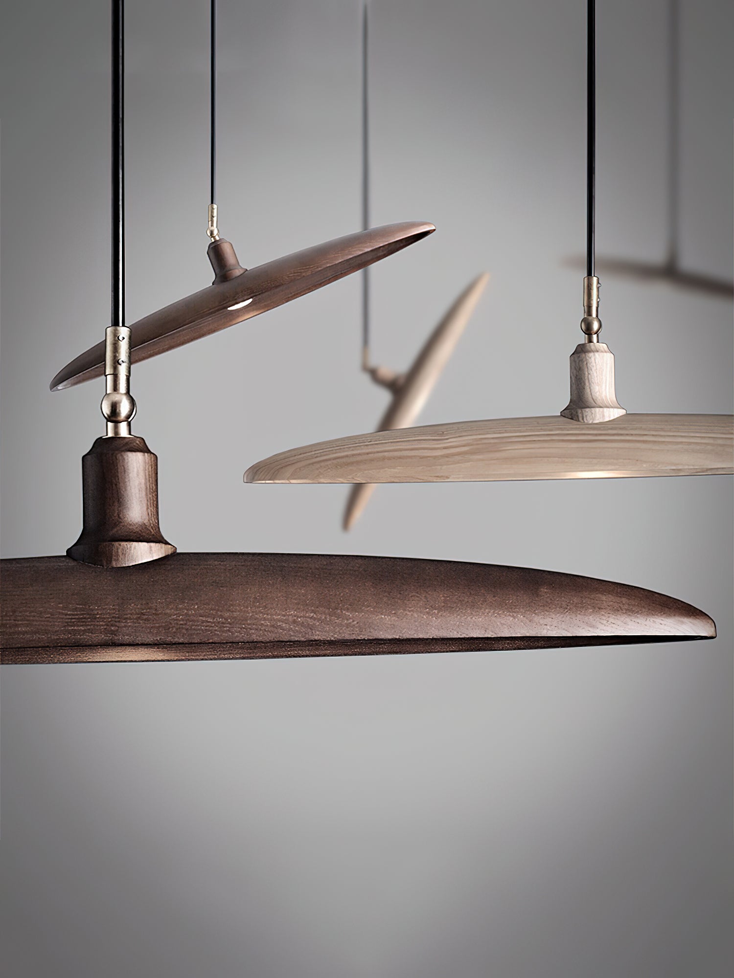 Zelirira Blade Wood Pendant Light - Blowlighting