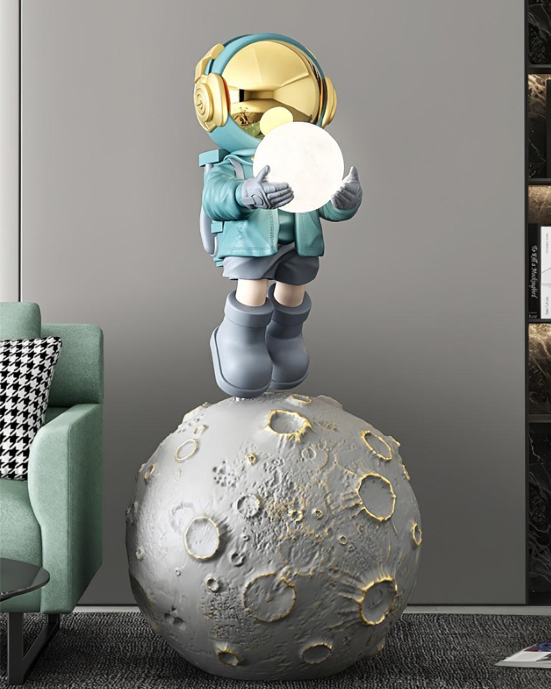 Diver Astronaut Built-in Battery Floor Lamp - Blowlighting