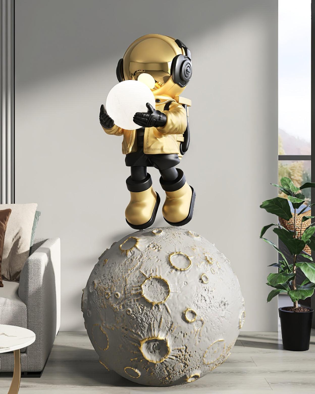 Diver Astronaut Built-in Battery Floor Lamp - Blowlighting