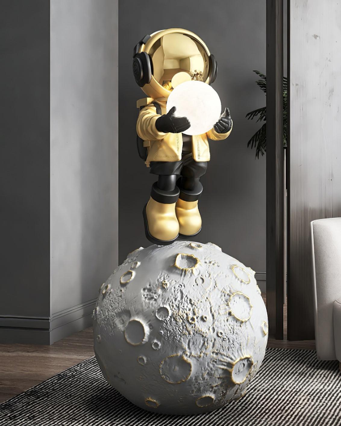 Diver Astronaut Built-in Battery Floor Lamp - Blowlighting