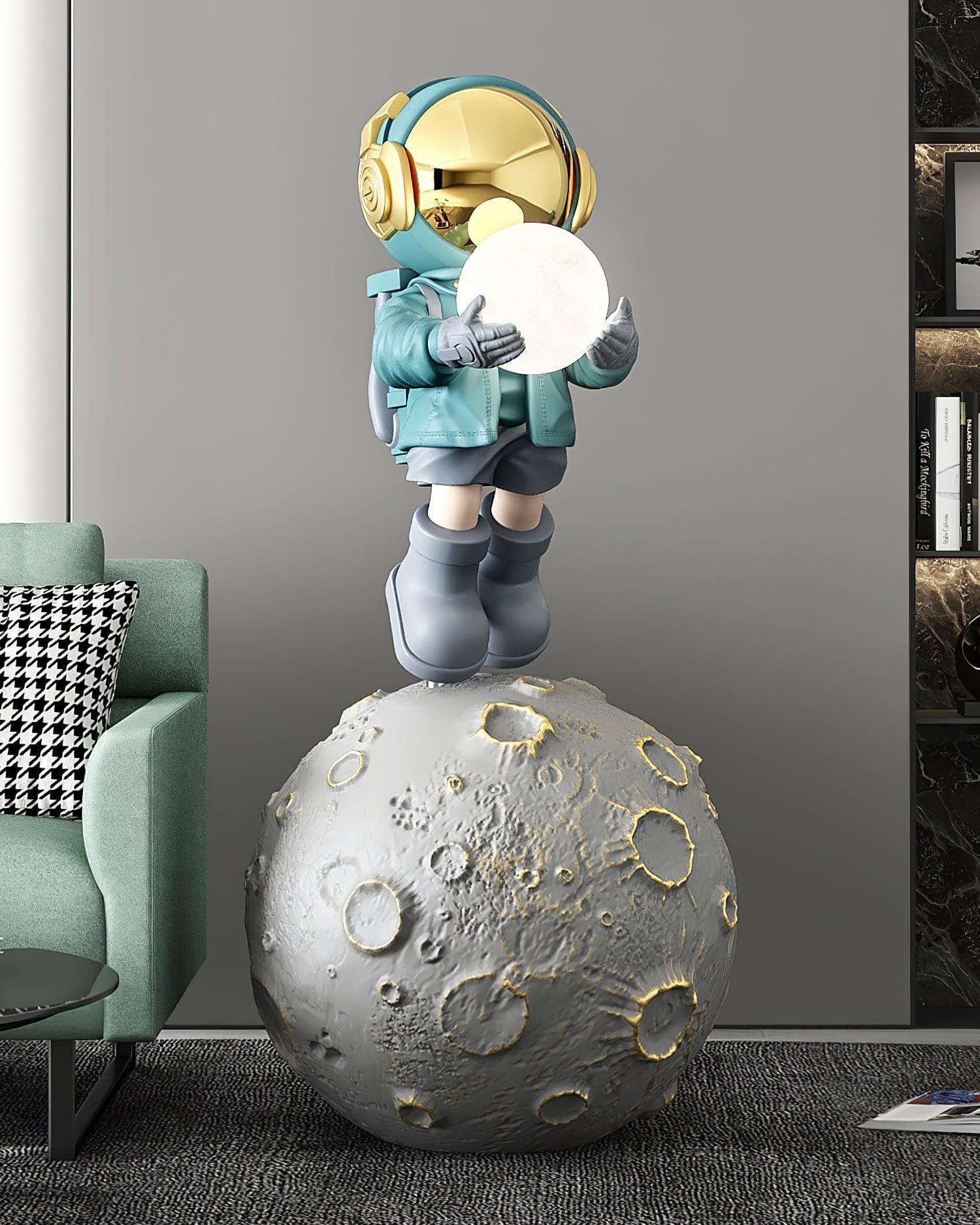 Diver Astronaut Built-in Battery Floor Lamp - Blowlighting