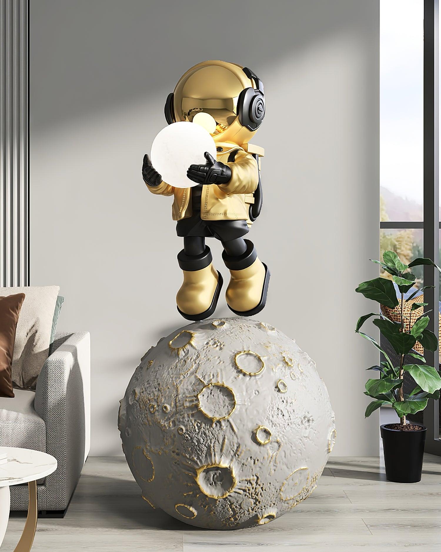 Diver Astronaut Built-in Battery Floor Lamp - Blowlighting