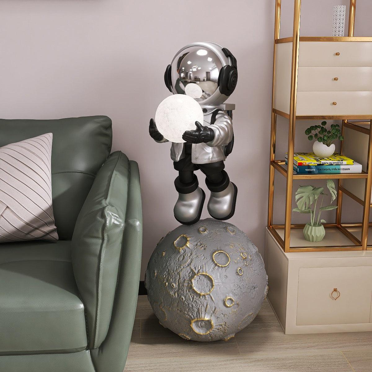 Diver Astronaut Built-in Battery Floor Lamp - Blowlighting