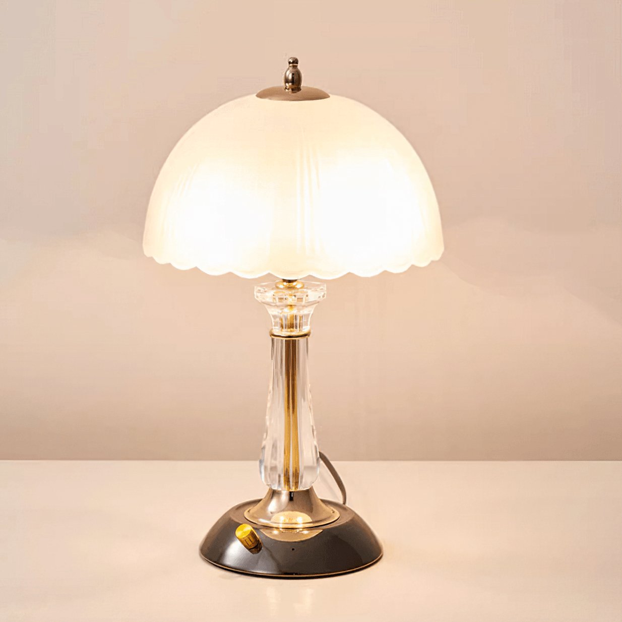 Domed Glass Table Light - Blowlighting
