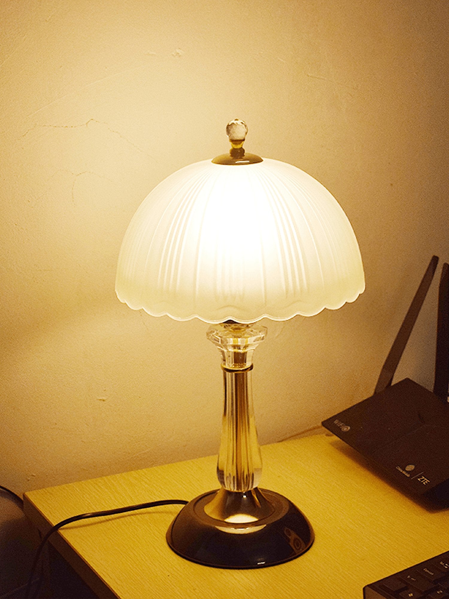 Domed Glass Table Light - Blowlighting
