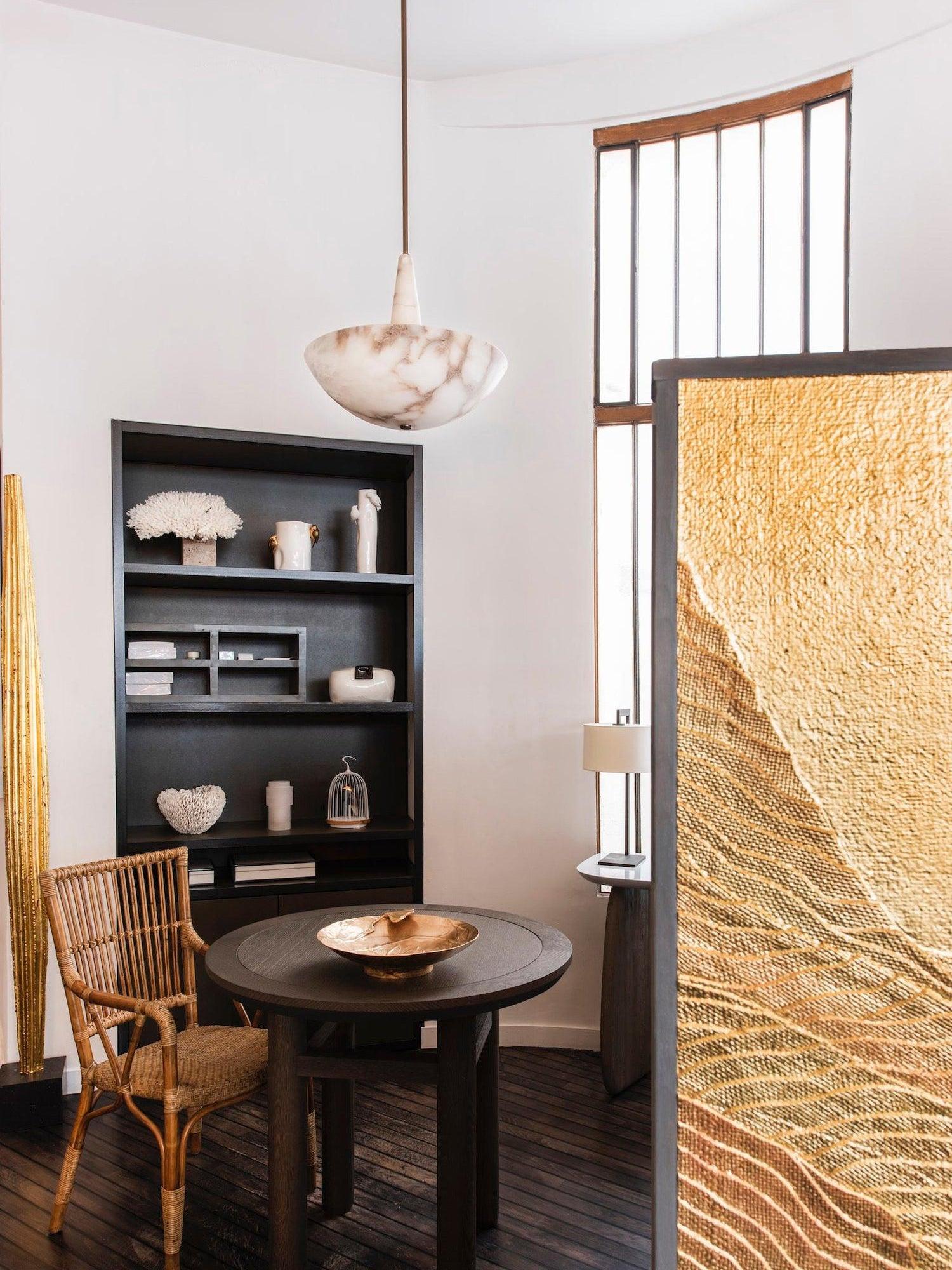 Umiros Alabaster Pendant Light - Blowlighting