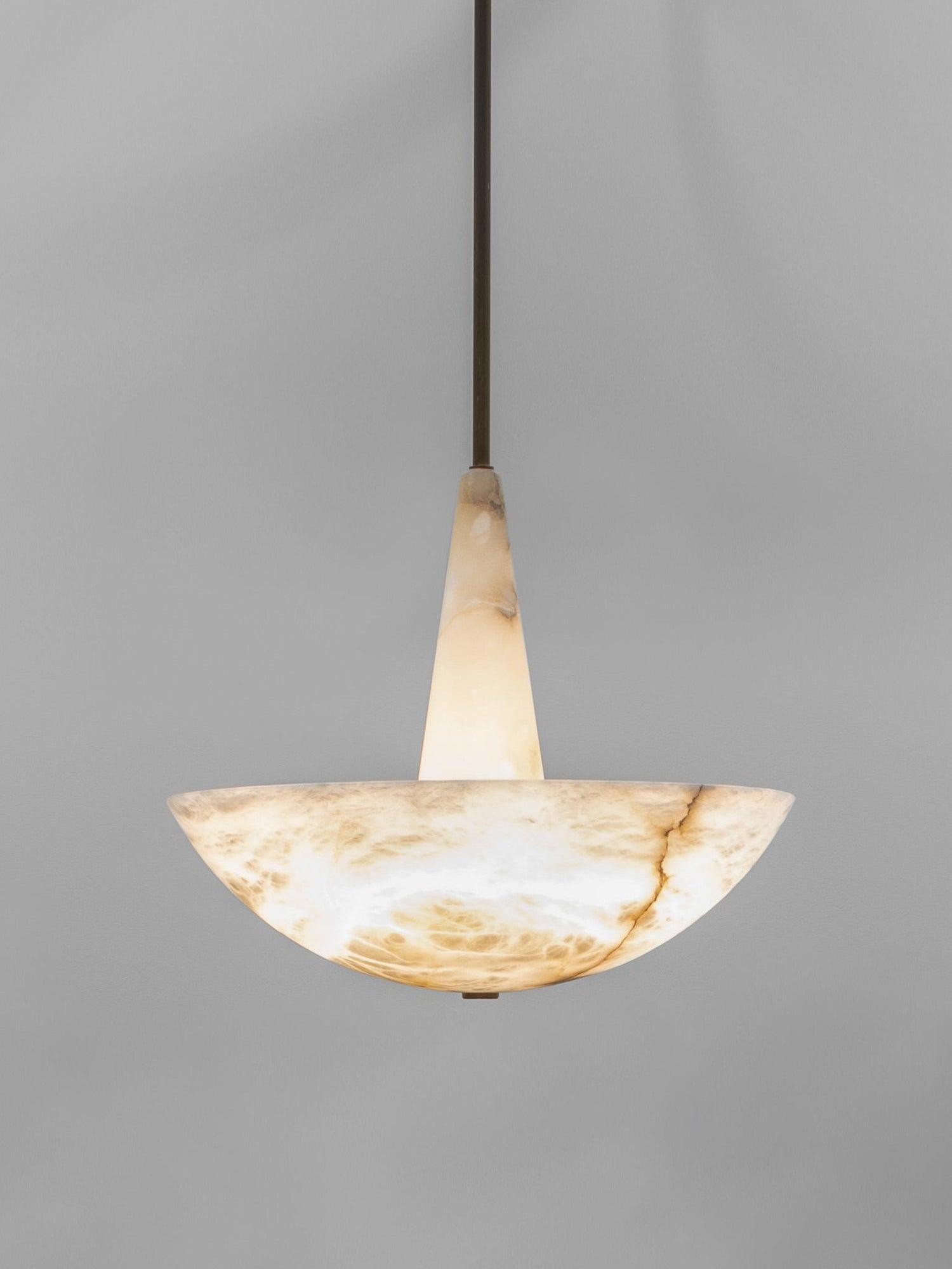 Umiros Alabaster Pendant Light - Blowlighting