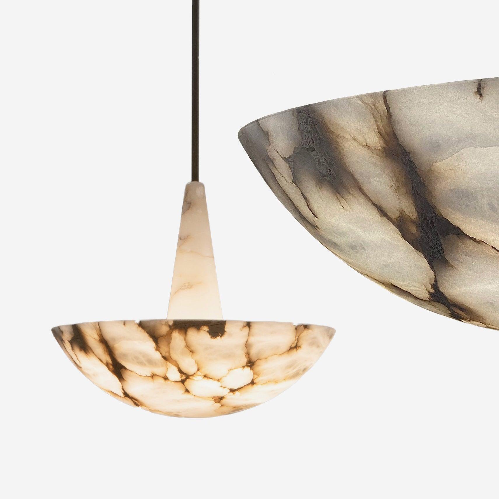 Umiros Alabaster Pendant Light - Blowlighting