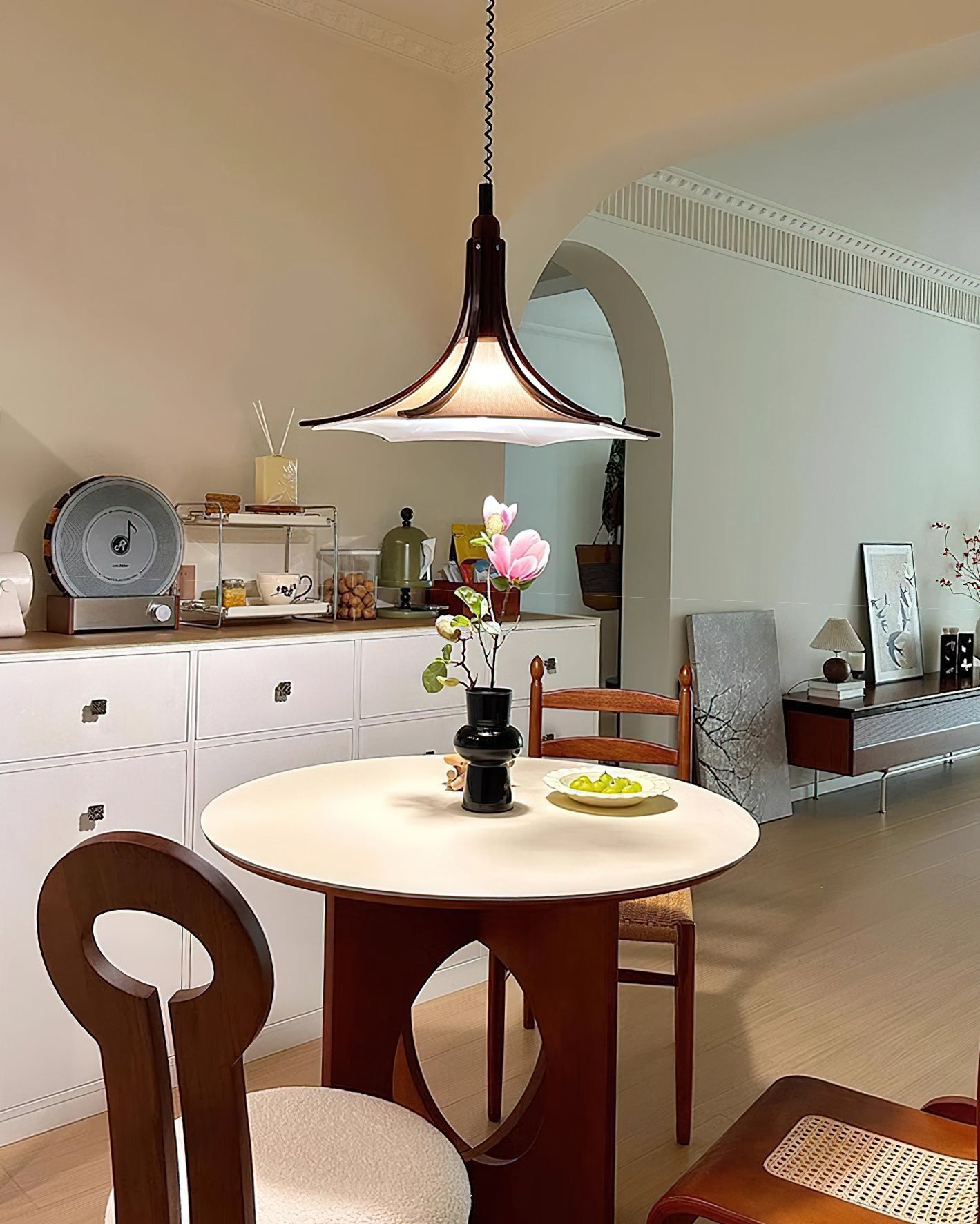 Domus Modern Fabric Pendant Light