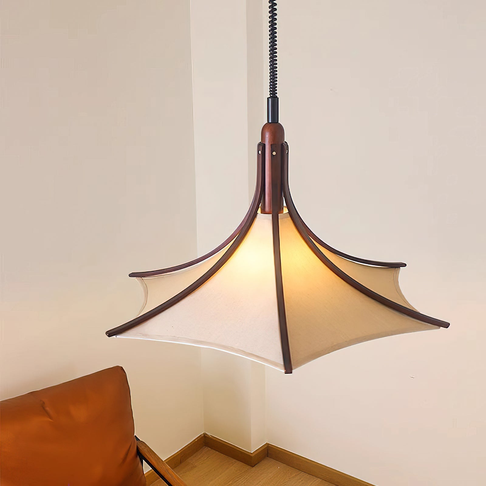 Domus Modern Fabric Pendant Light