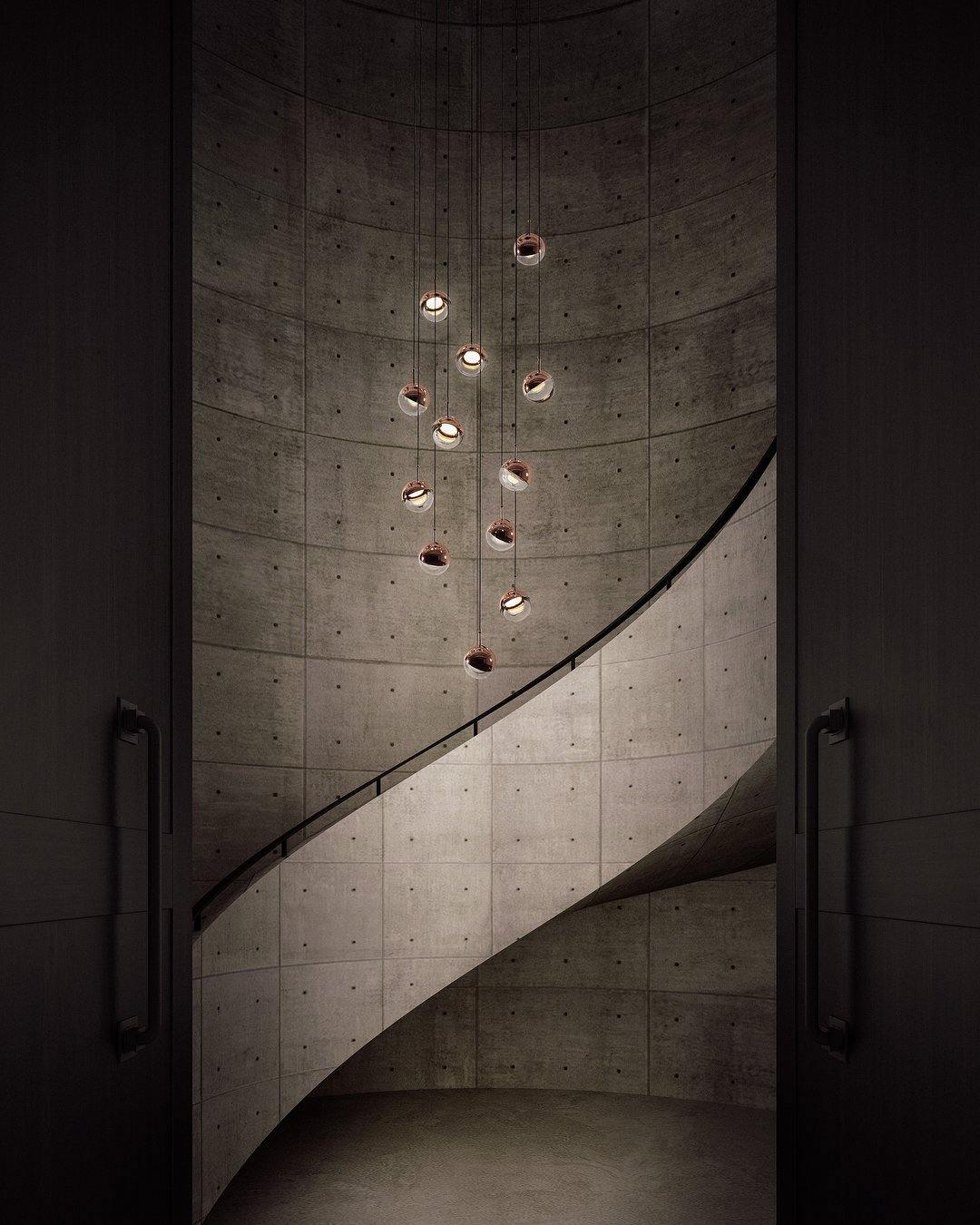 Restaurant Art LED Pendant Light - Blowlighting