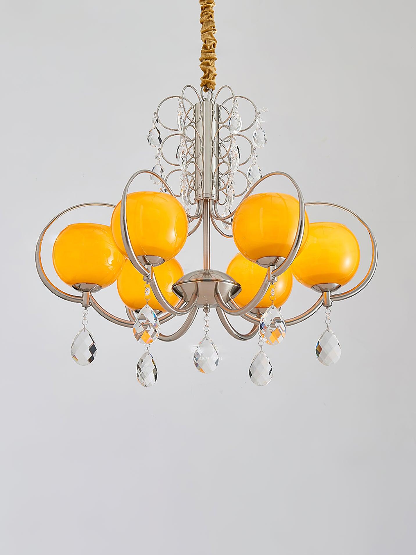Jude Luxury Glass Chandelier - Blowlighting