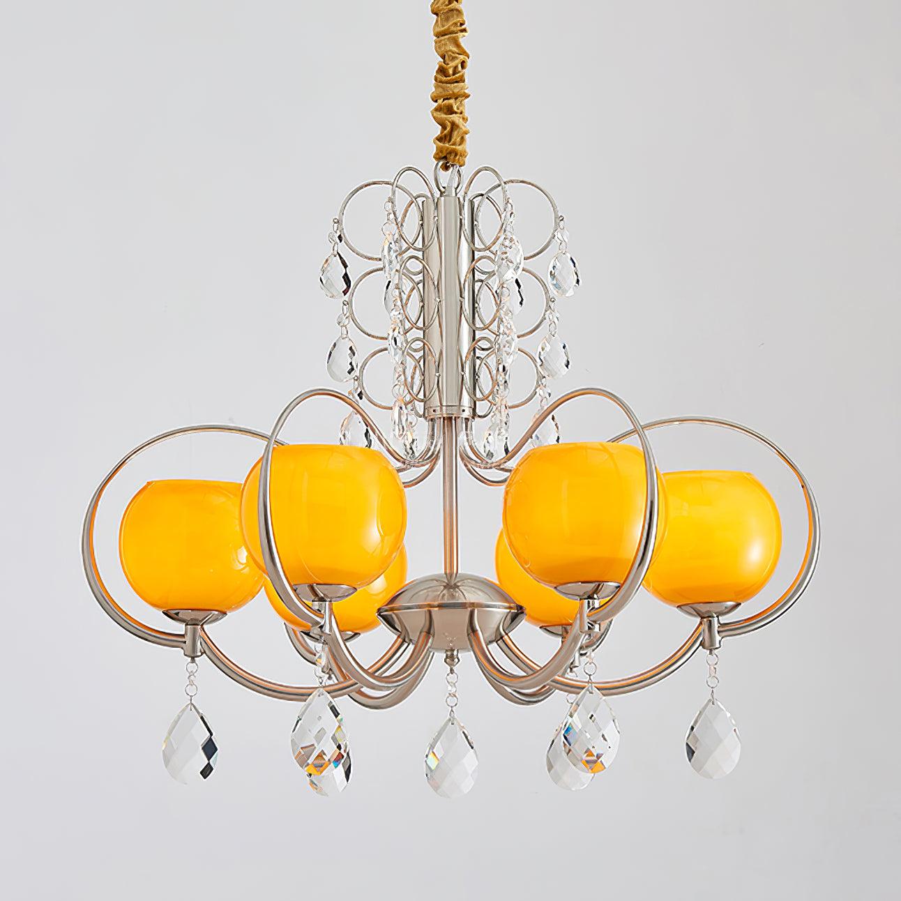 Jude Luxury Glass Chandelier - Blowlighting