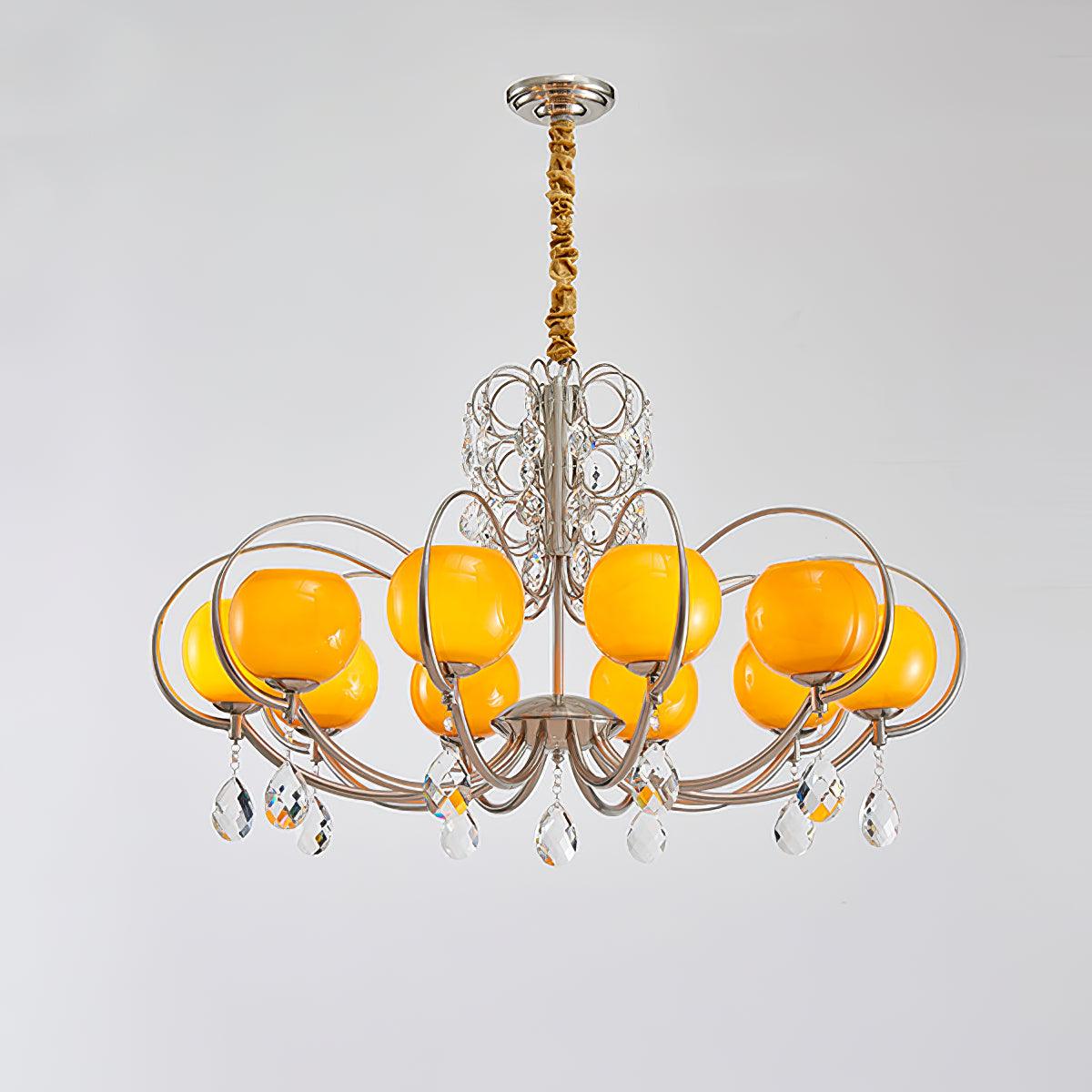Jude Luxury Glass Chandelier - Blowlighting