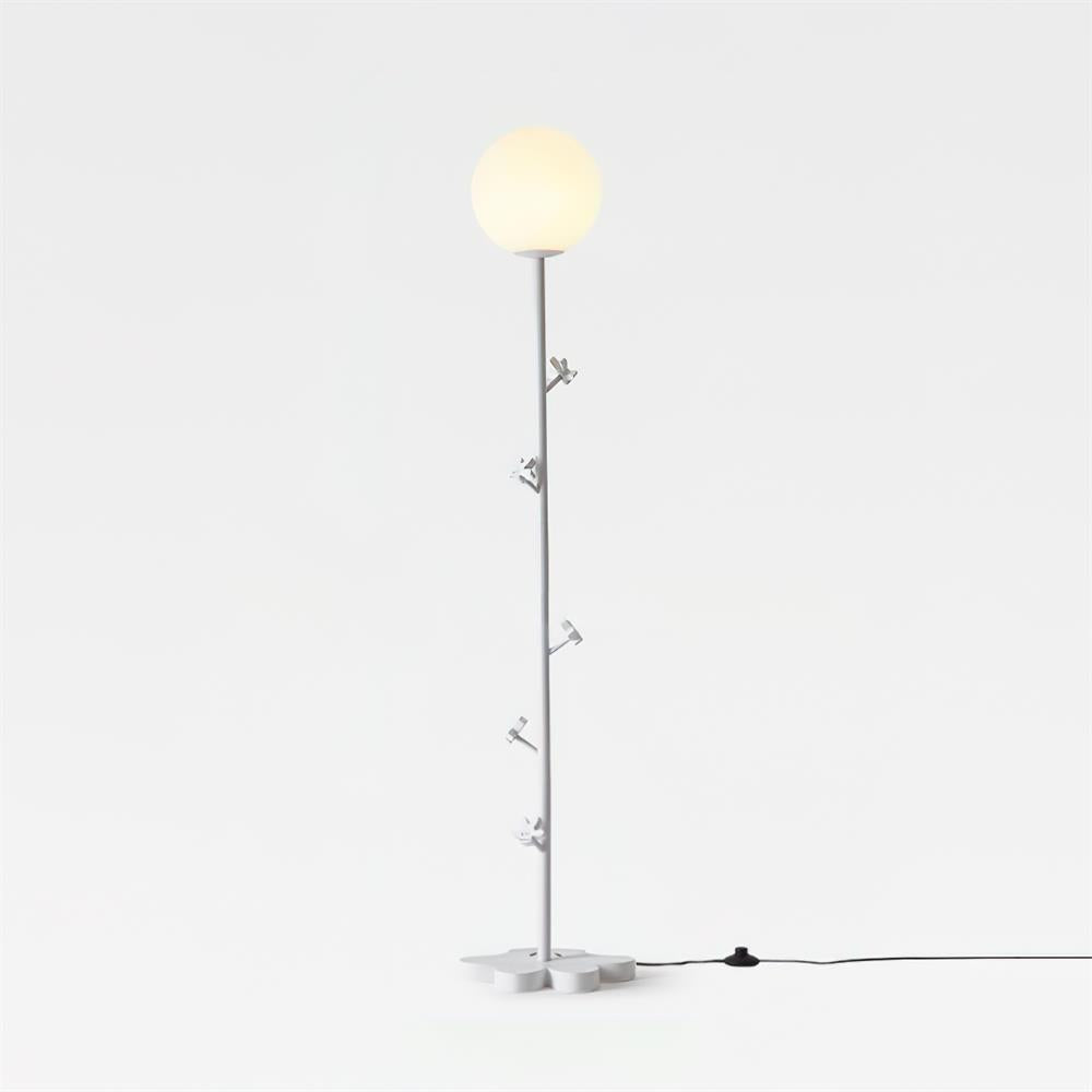 Dotty Natural Resin Floor Light