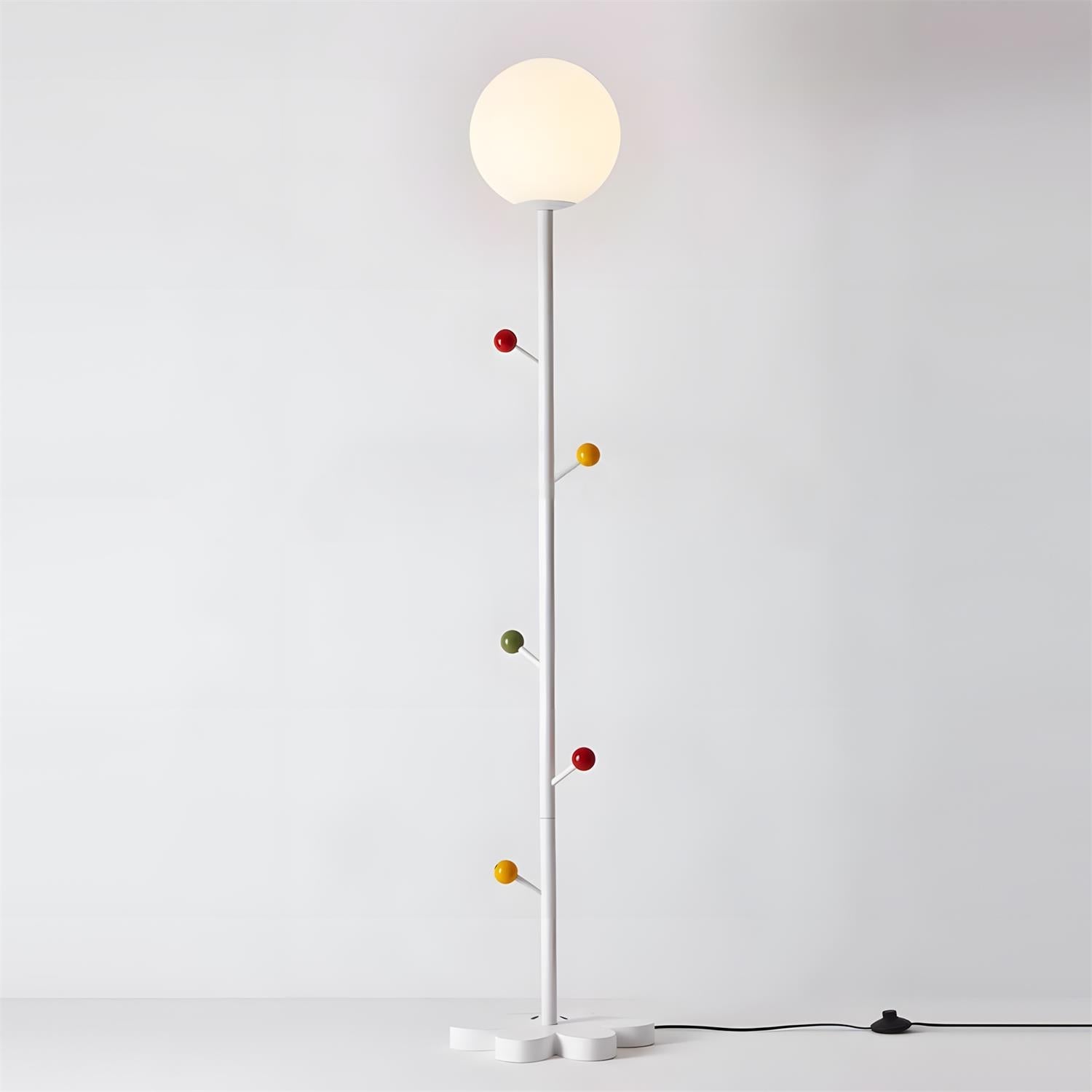 Dotty Natural Resin Floor Light