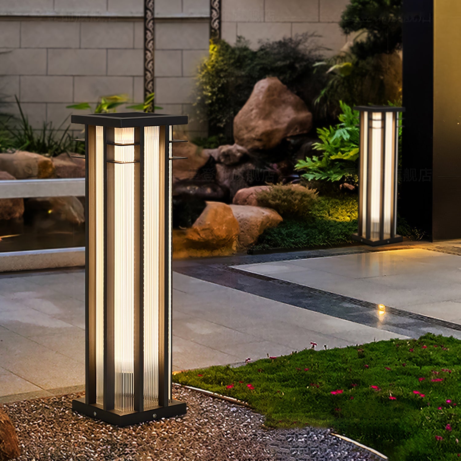 Double Axis Outdoor Post Lamp - Blowlighting