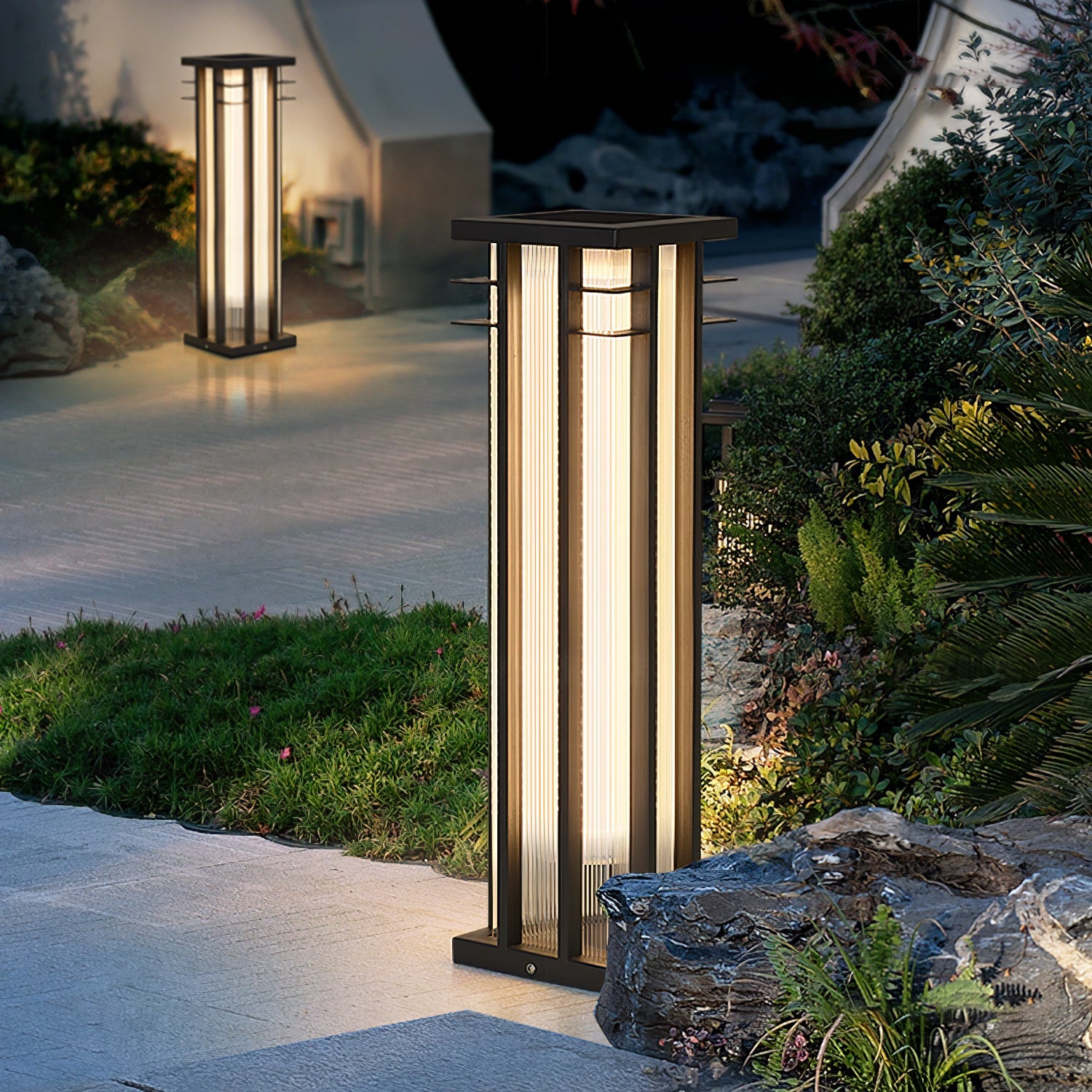 Double Axis Outdoor Post Lamp - Blowlighting
