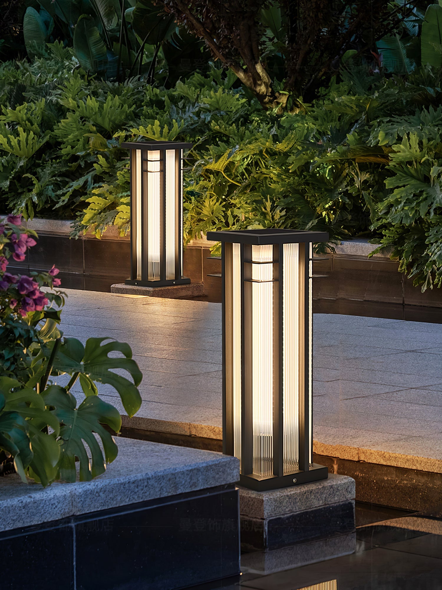 Double Axis Outdoor Post Lamp - Blowlighting