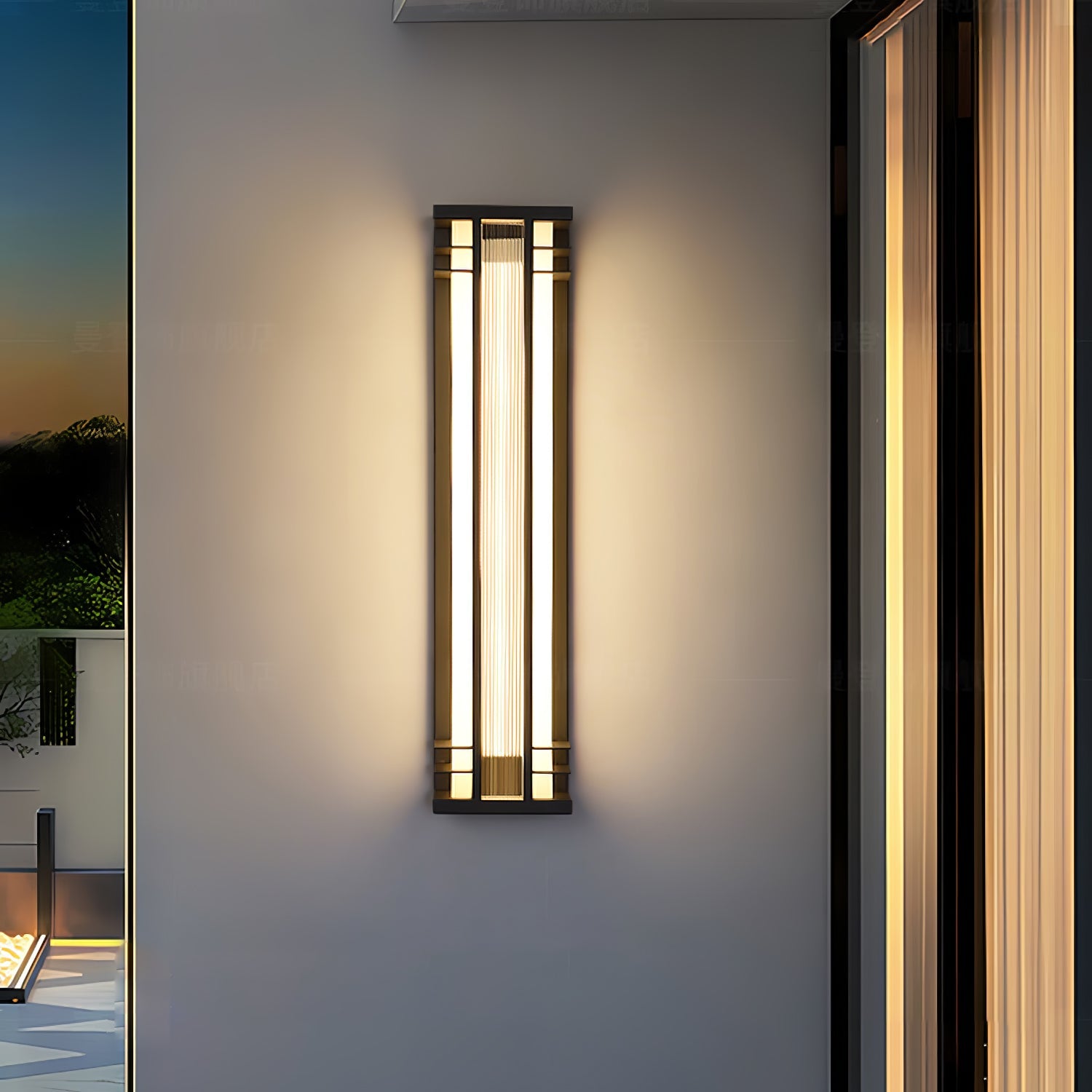 Double Axis Outdoor Wall Lamp - Blowlighting